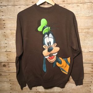 Disney Goofy Hanes sweatshirt sz Medium